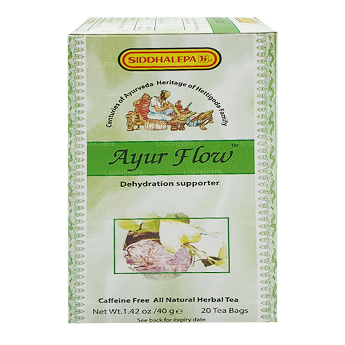 Thé Siddhalepa Ayur Flow (20 sachets de thé)
