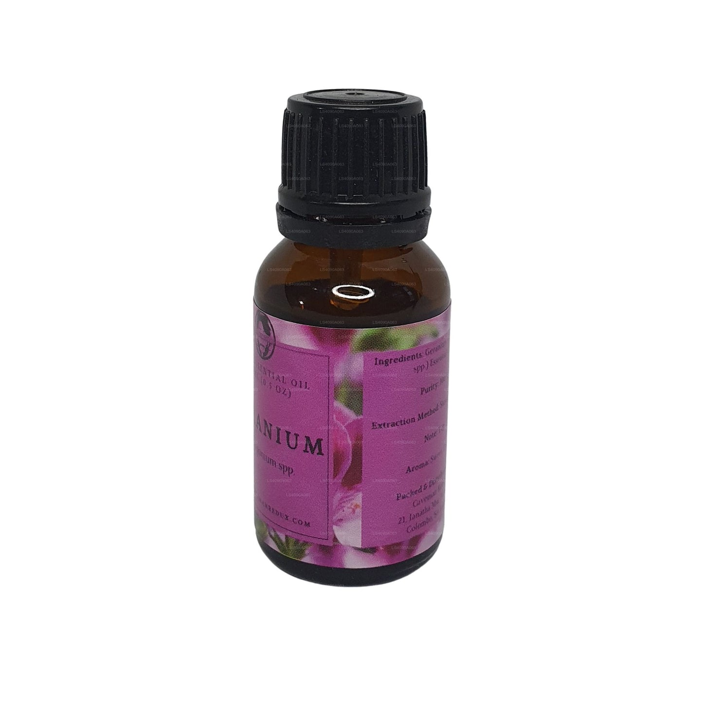 Huile essentielle de géranium Lakpura (15 ml)