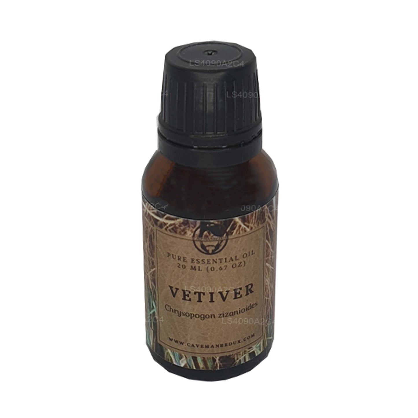 Huile essentielle de vétiver Lakpura (15 ml)