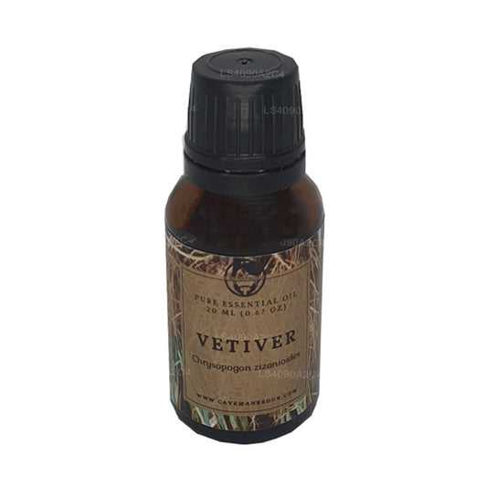 Huile essentielle de vétiver Lakpura (15 ml)