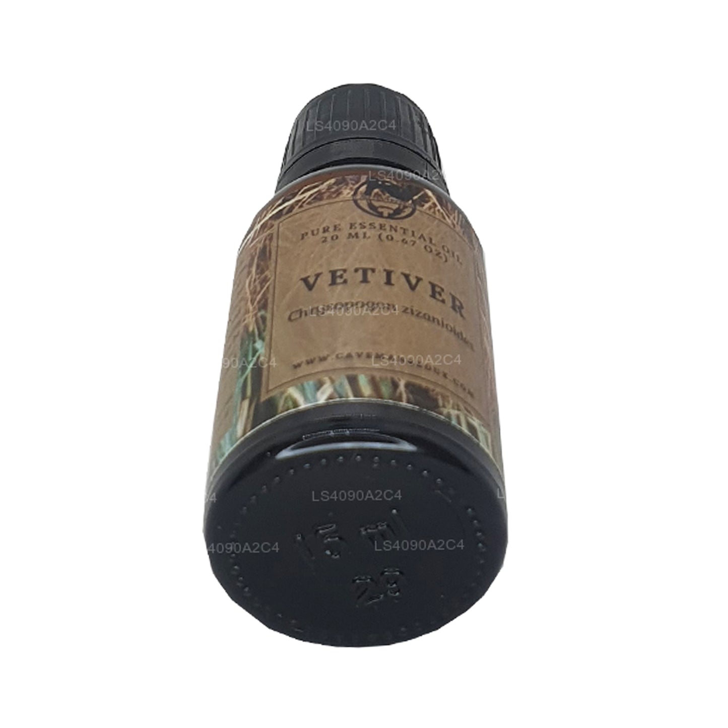 Huile essentielle de vétiver Lakpura (15 ml)