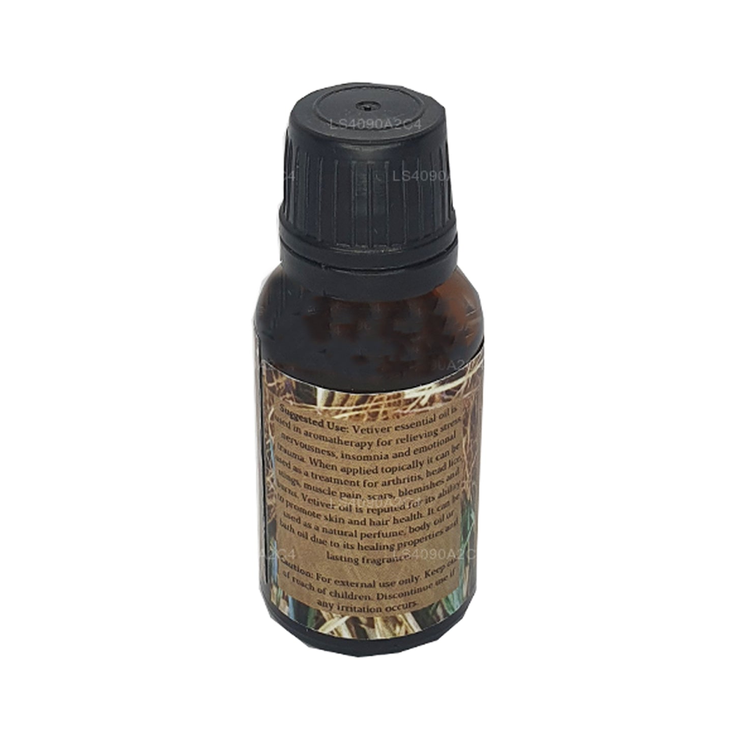 Huile essentielle de vétiver Lakpura (15 ml)