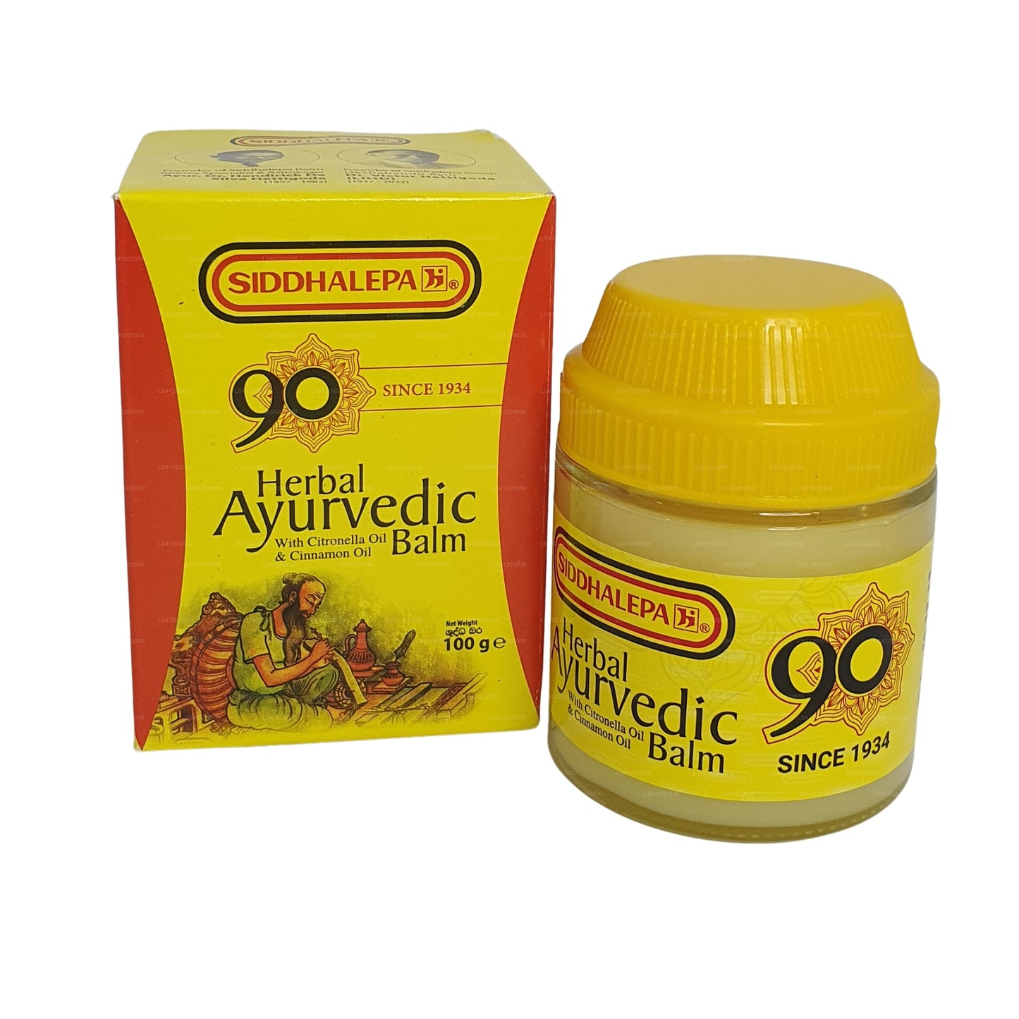 Baume ayurvédique aux herbes Siddhalepa