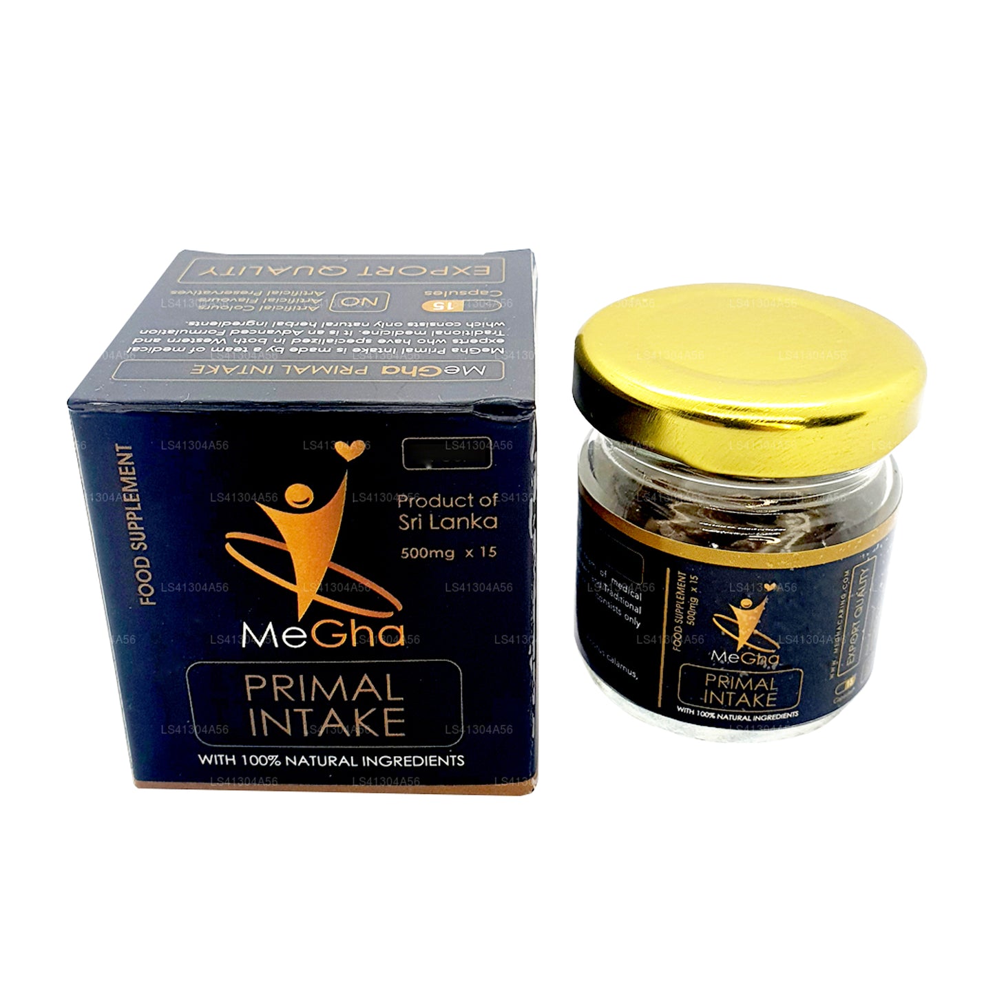 Consommation primaire de mégHa (15 capsules)