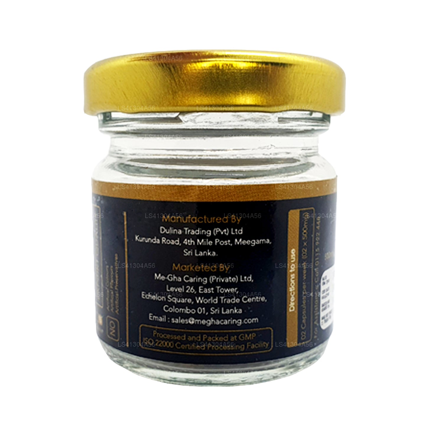 Consommation primaire de mégHa (15 capsules)