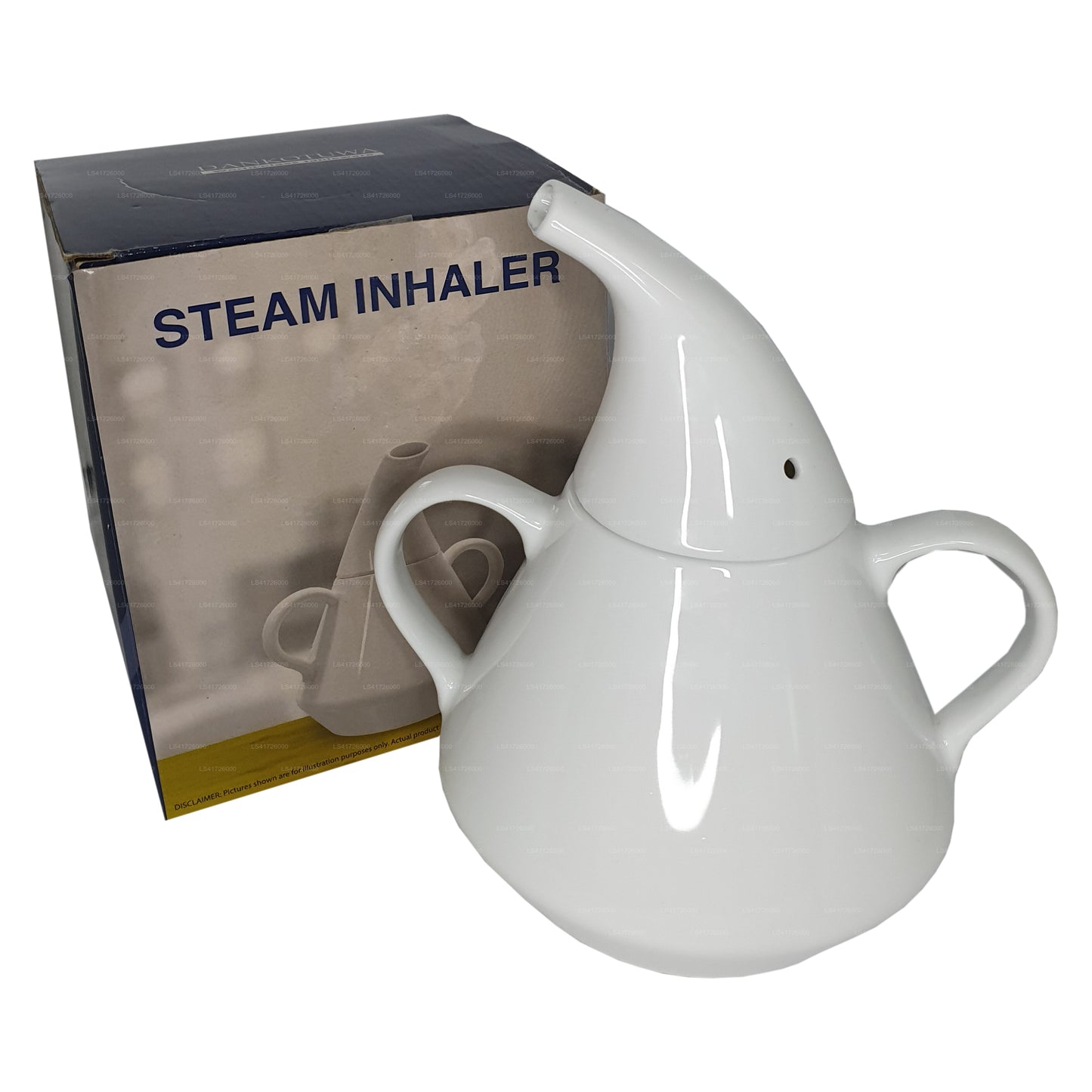 Inhalateur à vapeur en porcelaine Dankotuwa