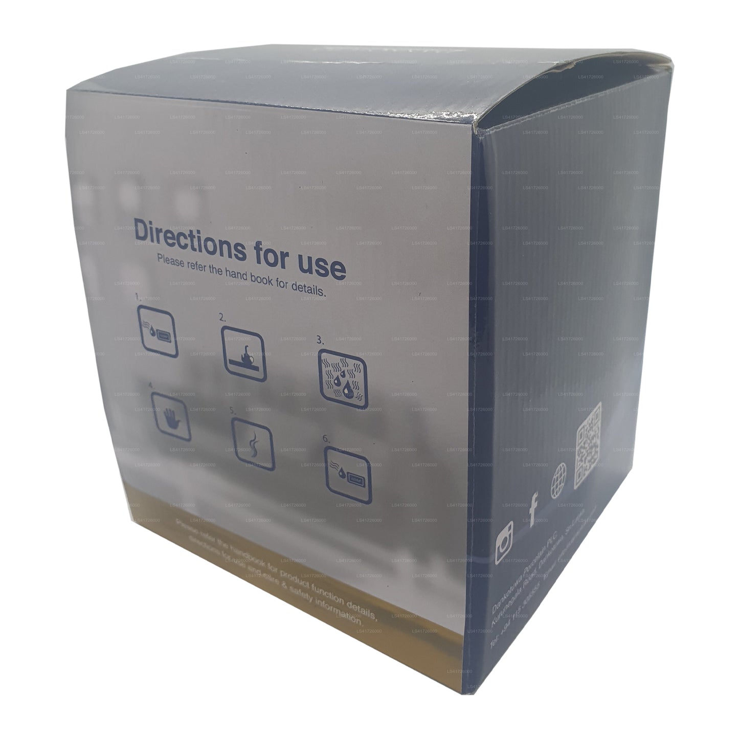 Inhalateur à vapeur en porcelaine Dankotuwa