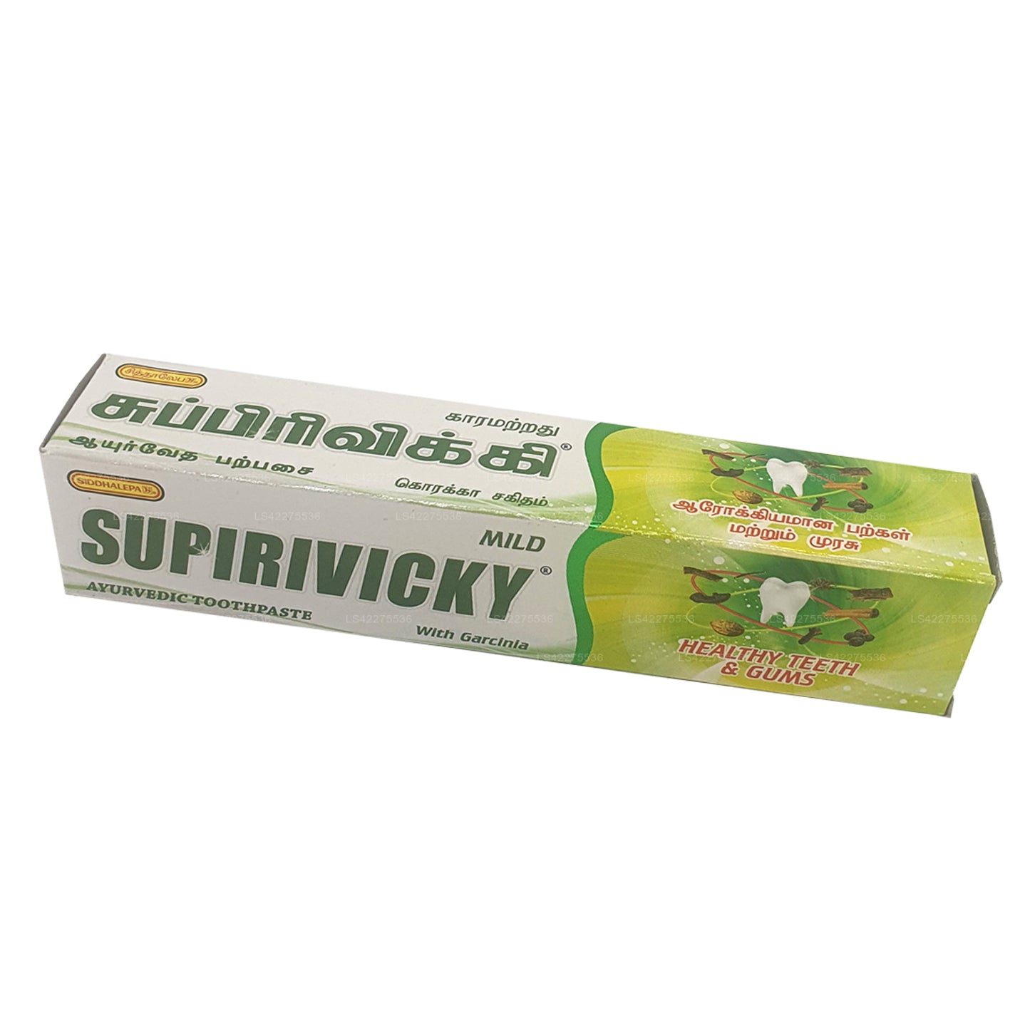 Dentifrice ayurvédique doux Siddhalepa Supirivicky (40 g)