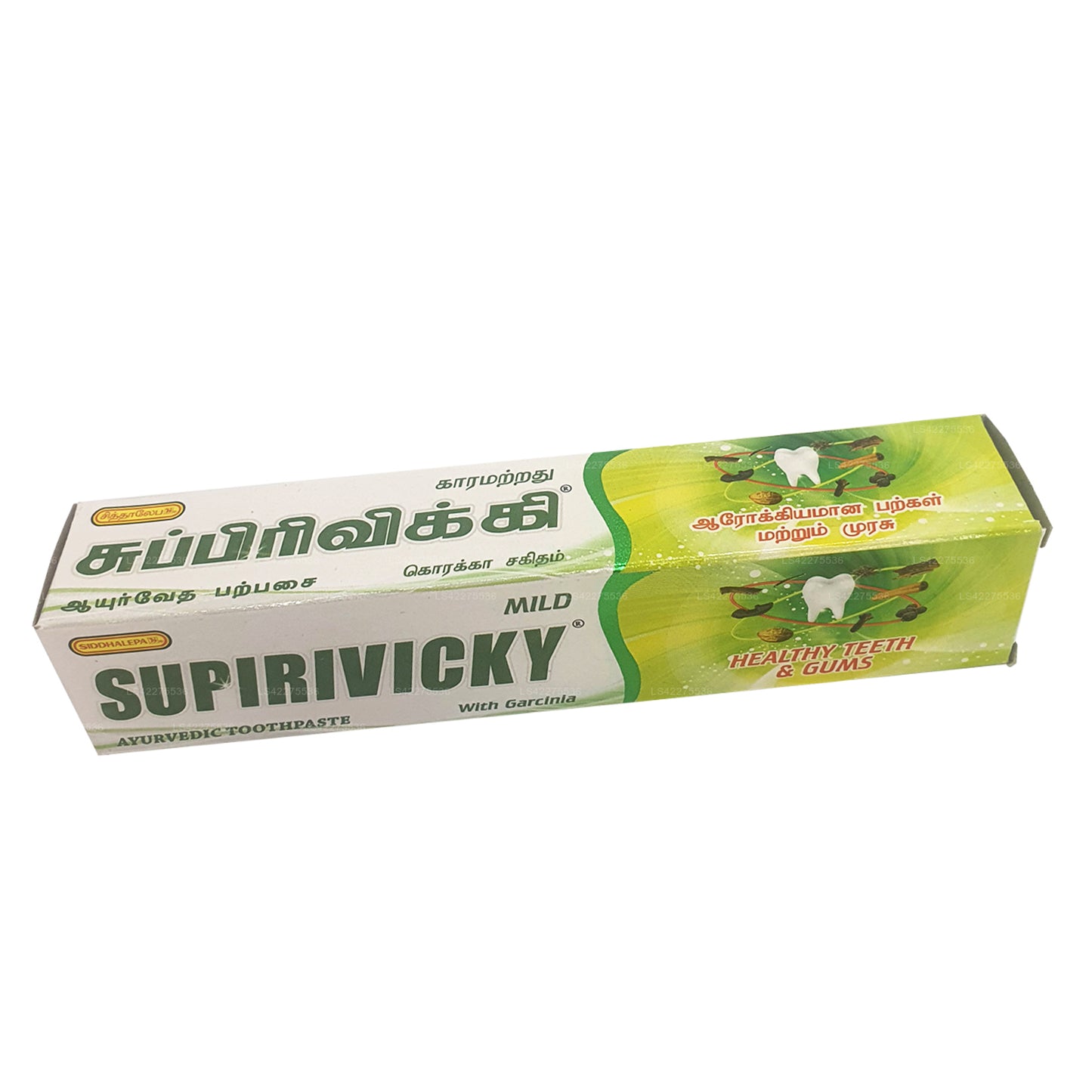 Dentifrice ayurvédique doux Siddhalepa Supirivicky (40 g)