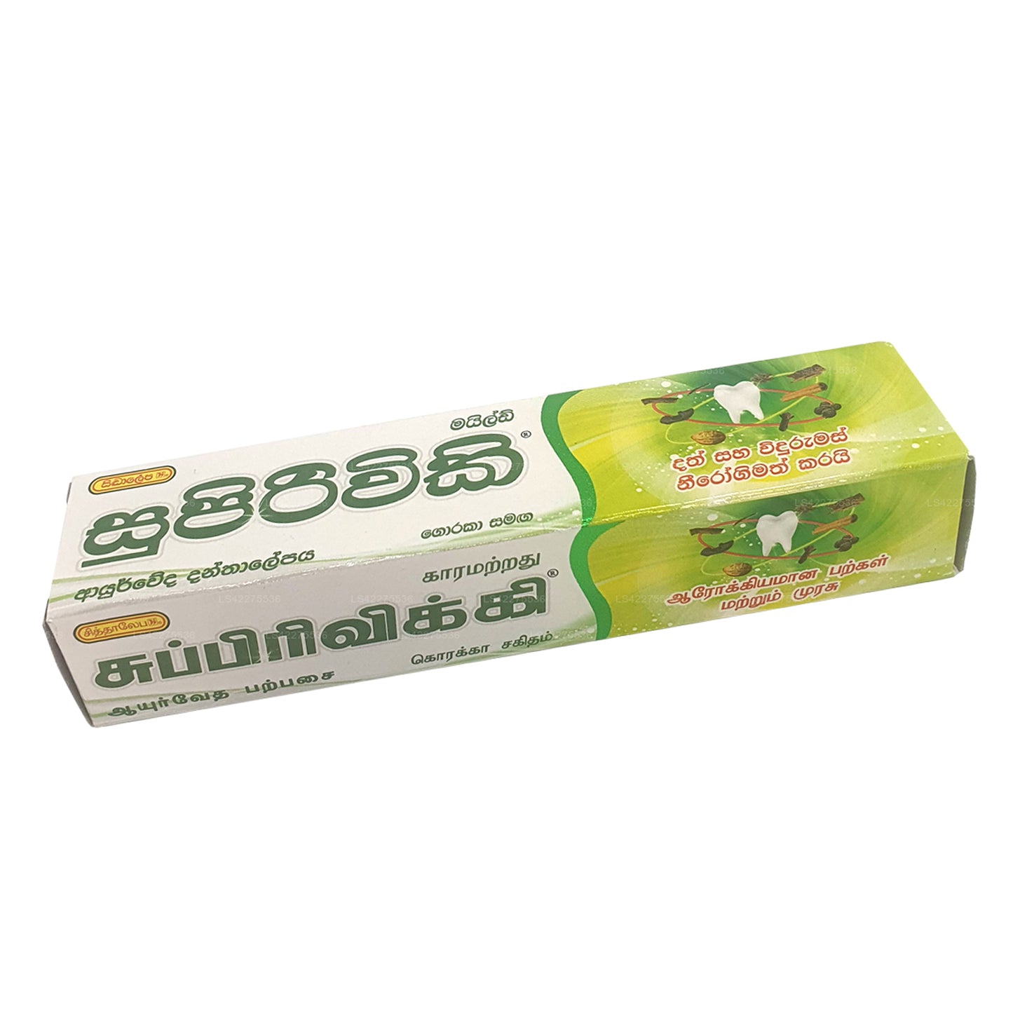 Dentifrice ayurvédique doux Siddhalepa Supirivicky (40 g)