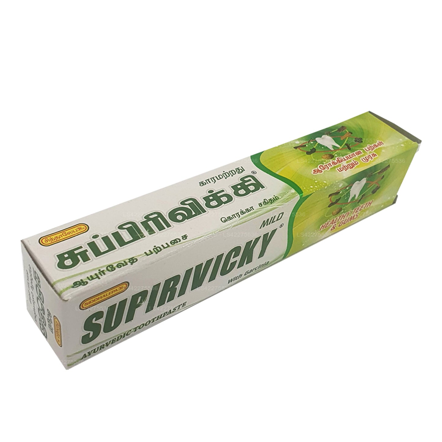 Dentifrice ayurvédique doux Siddhalepa Supirivicky (40 g)