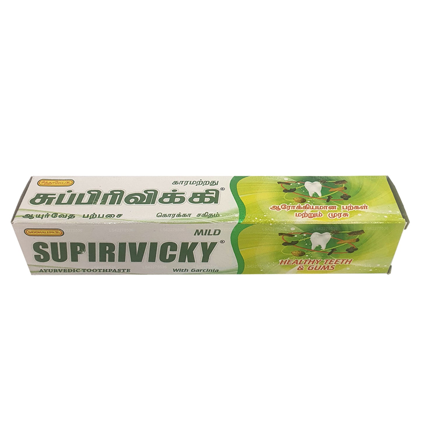 Dentifrice ayurvédique doux Siddhalepa Supirivicky (40 g)