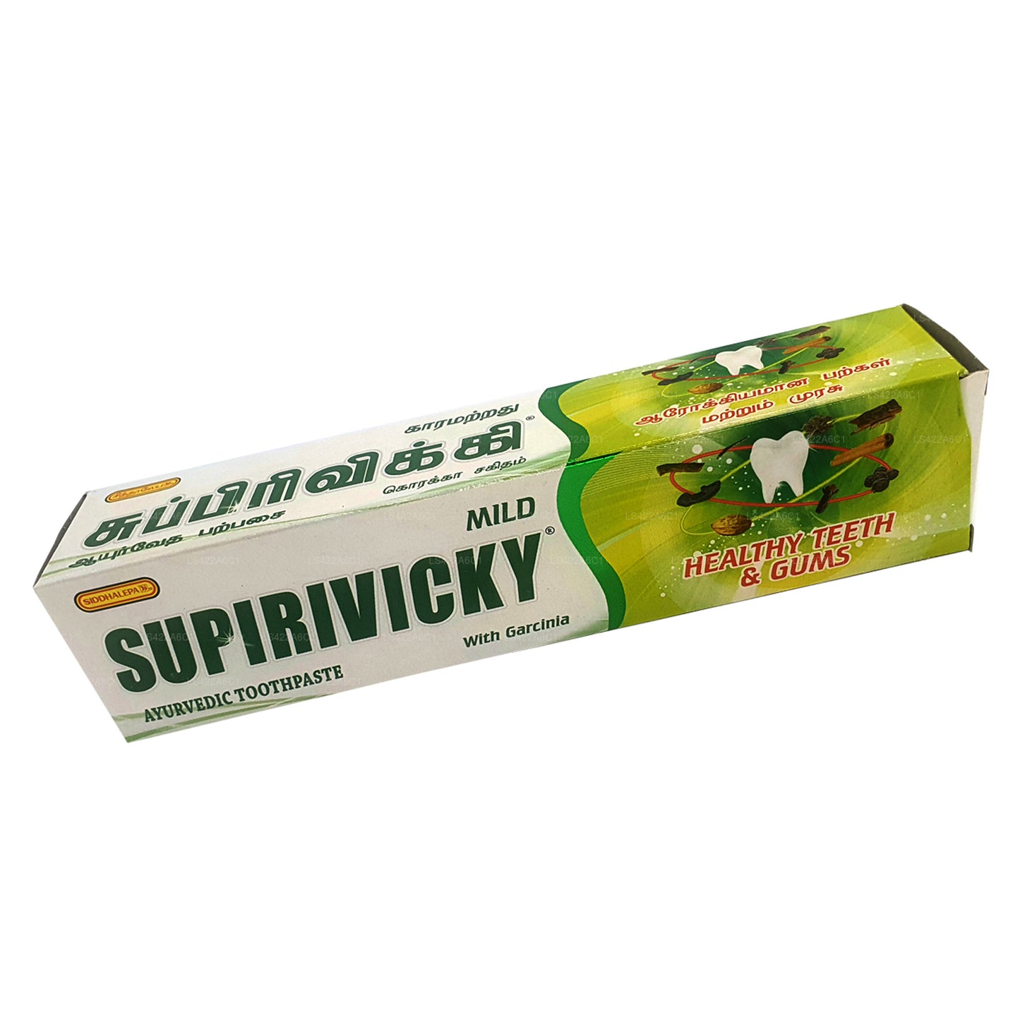 Dentifrice ayurvédique doux Siddhalepa Supirivicky (40 g)