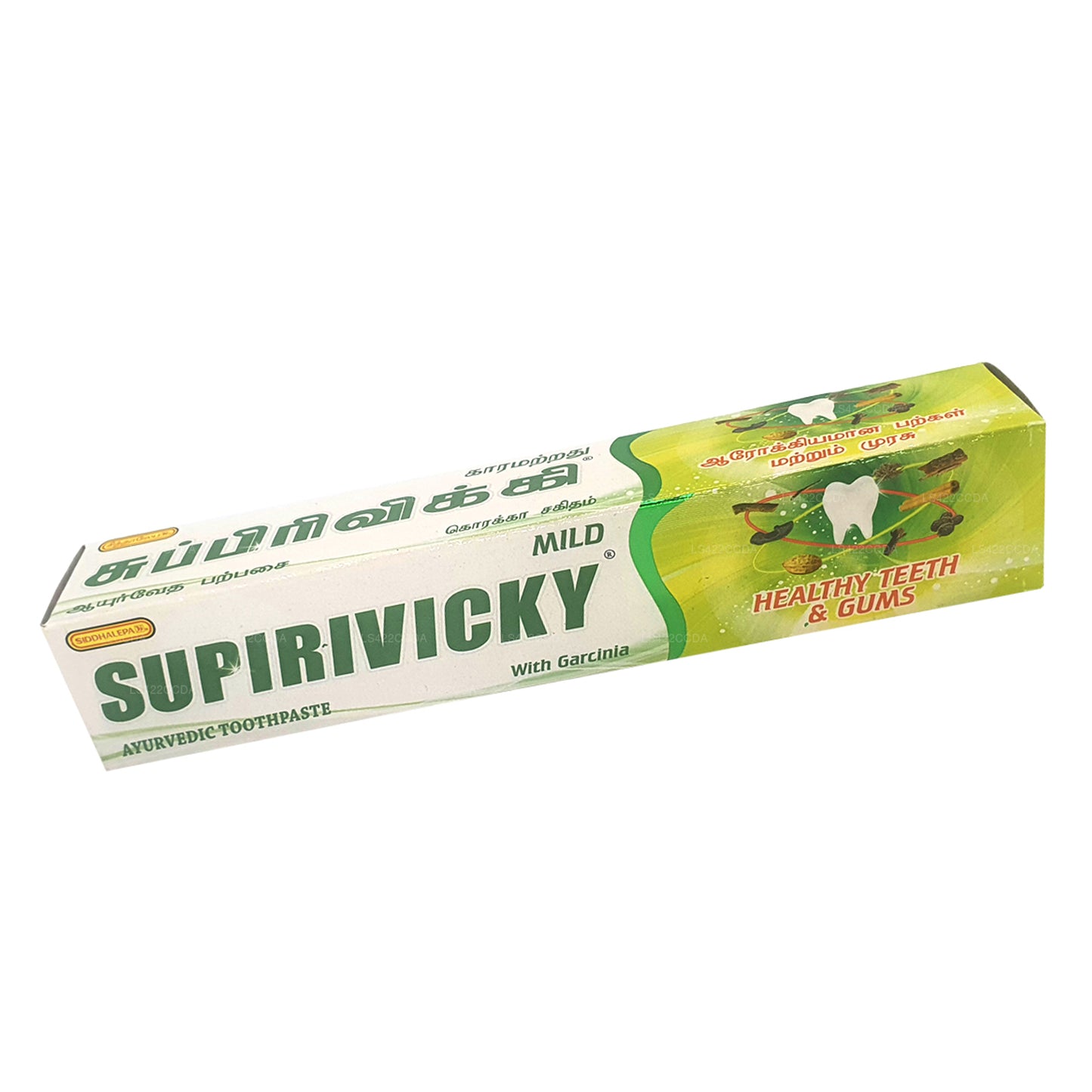 Dentifrice ayurvédique doux Siddhalepa Supirivicky (40 g)
