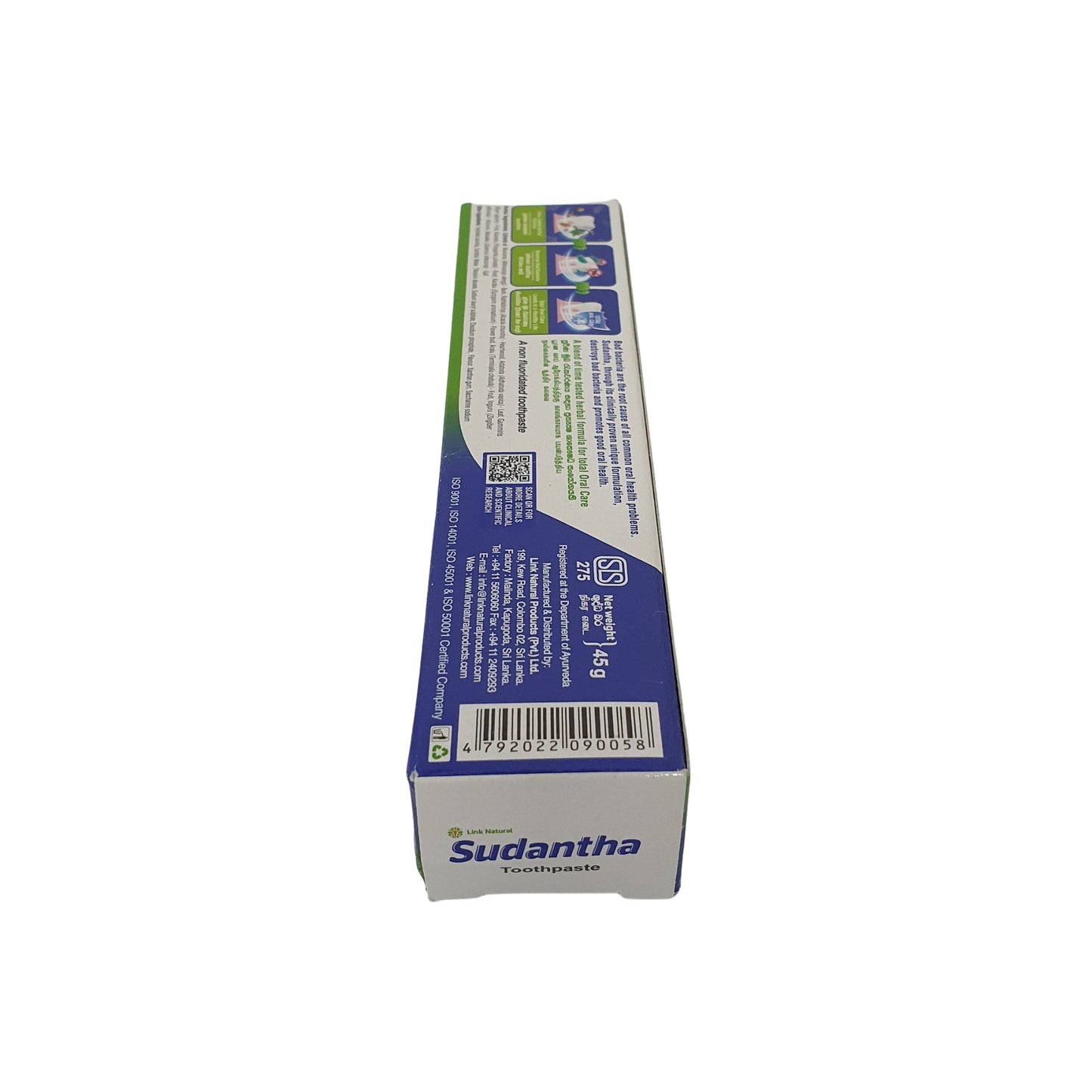 Dentifrice à base de plantes Link Sudantha