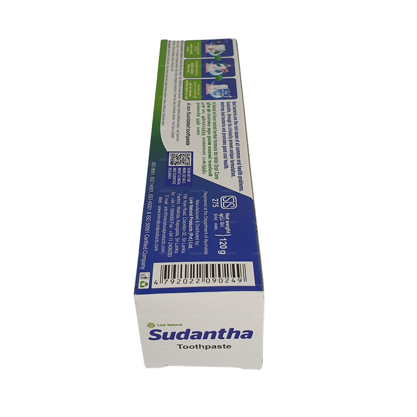 Dentifrice à base de plantes Link Sudantha