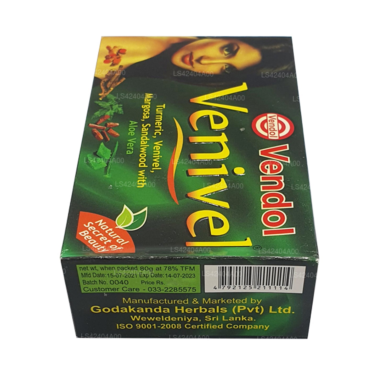 Savon aux herbes Vendol Venivel (80g)