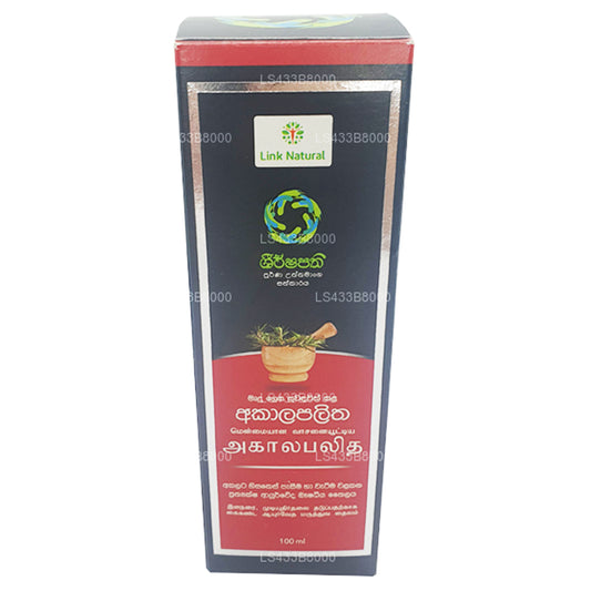 Huile capillaire ayurvédique Link Natural Akalapalitha (100 ml)