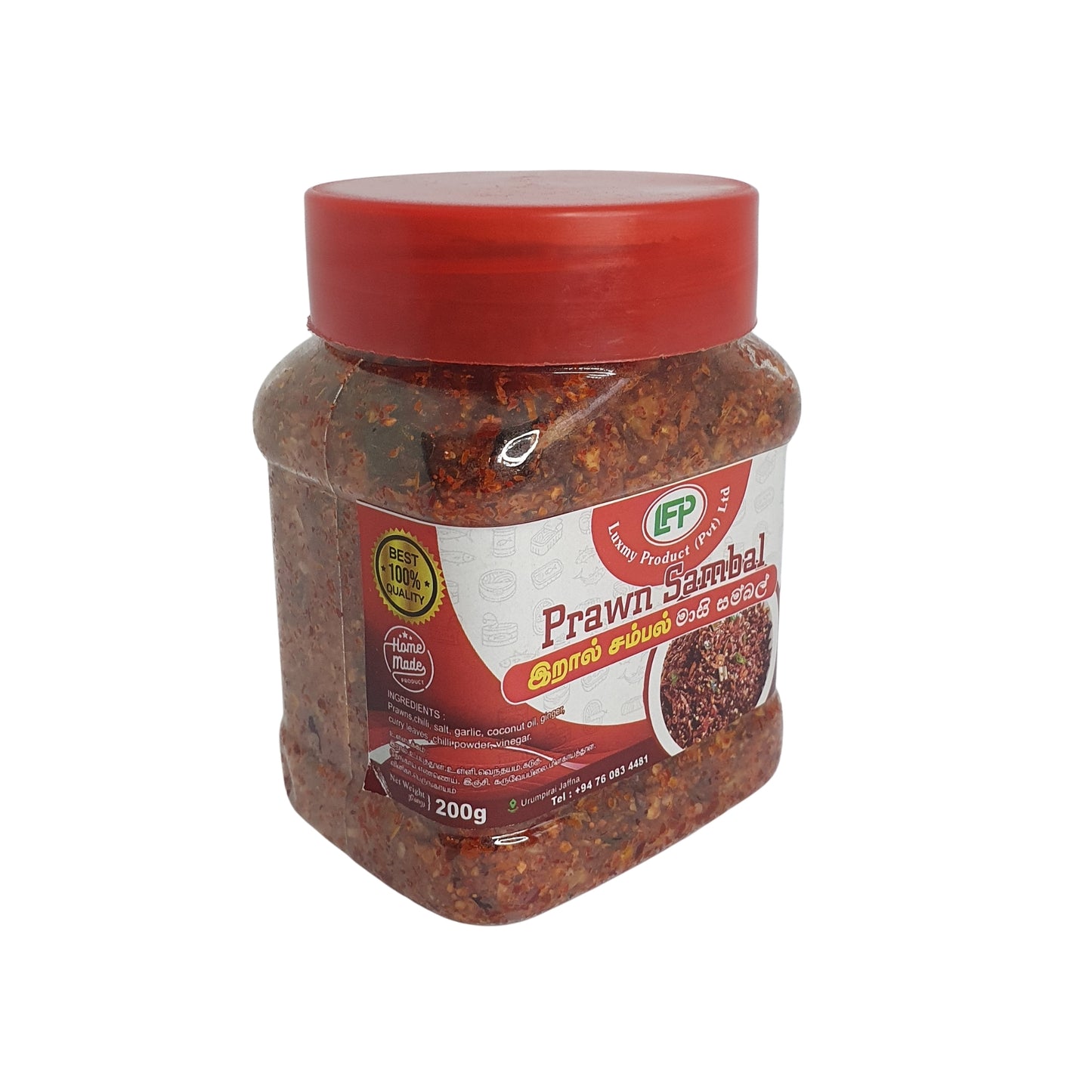 Sambal de crevettes Luxmy (200 g)