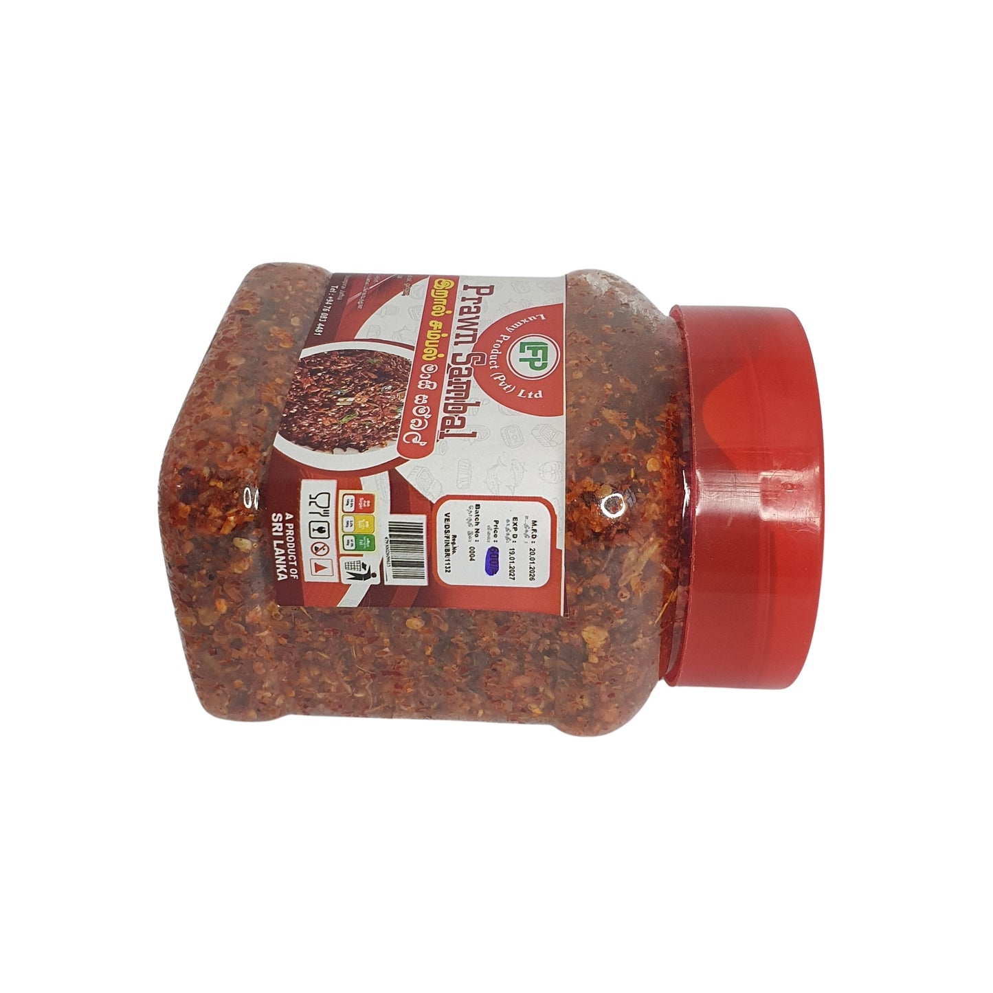 Sambal de crevettes Luxmy (200 g)