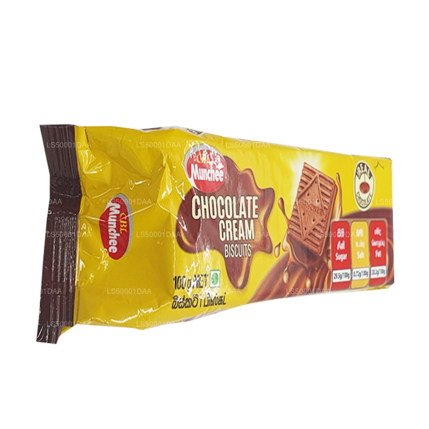 Biscuits à la crème au chocolat Munchee (100g)