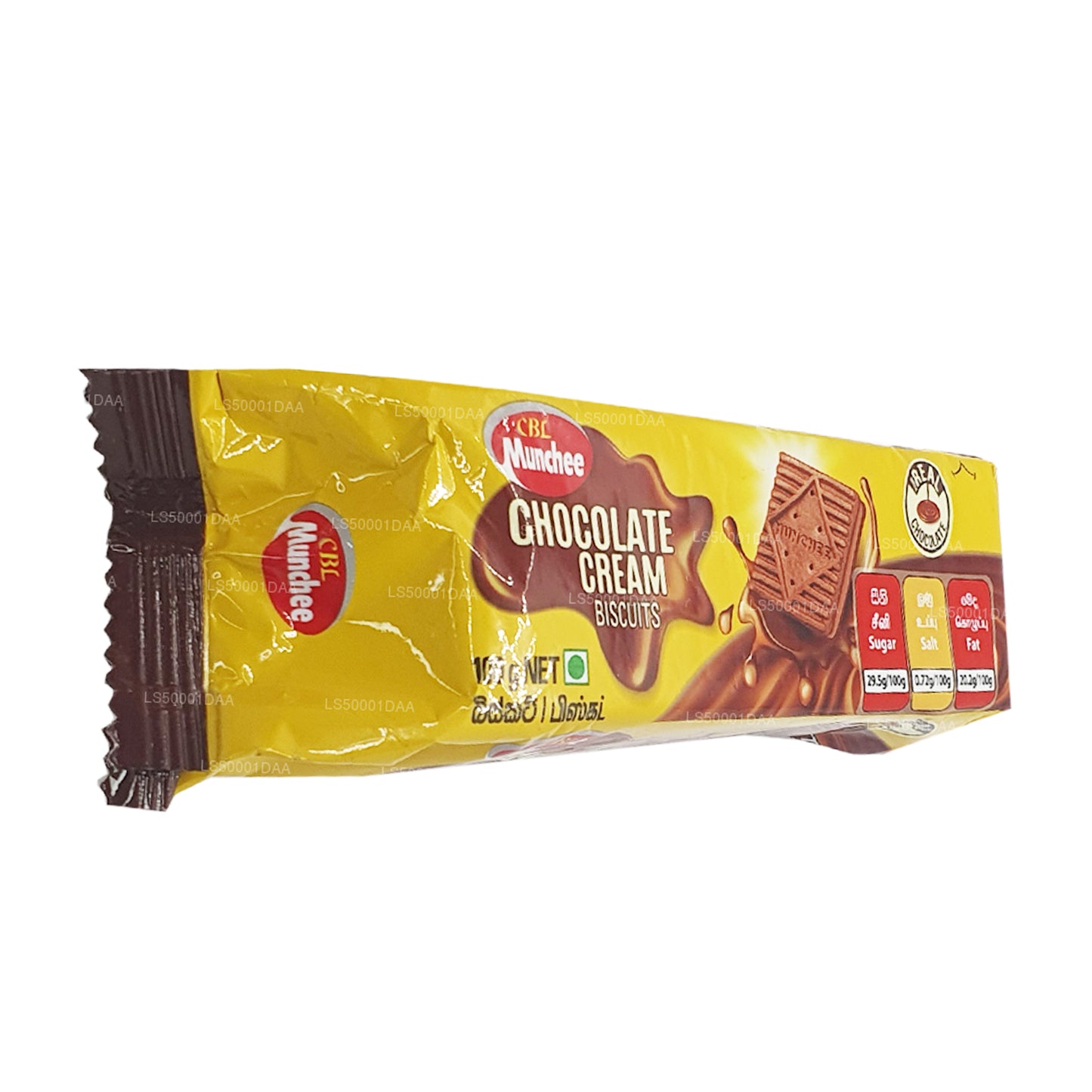 Biscuits à la crème au chocolat Munchee (100g)