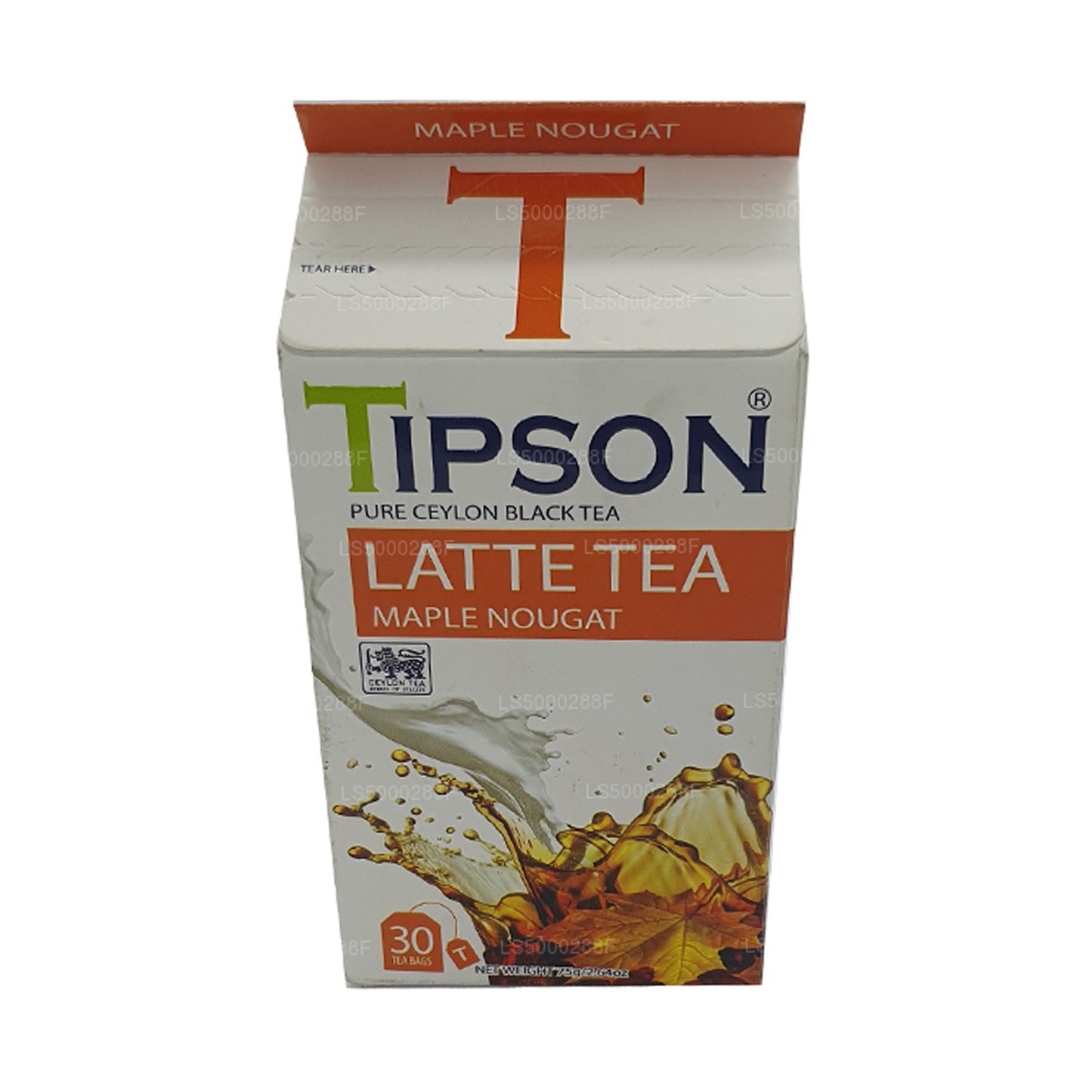 Nougat à l'érable Tipson Tea (75g)