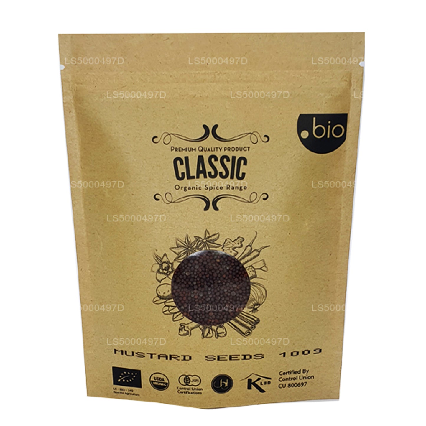 Graines de moutarde biologiques Lakpura