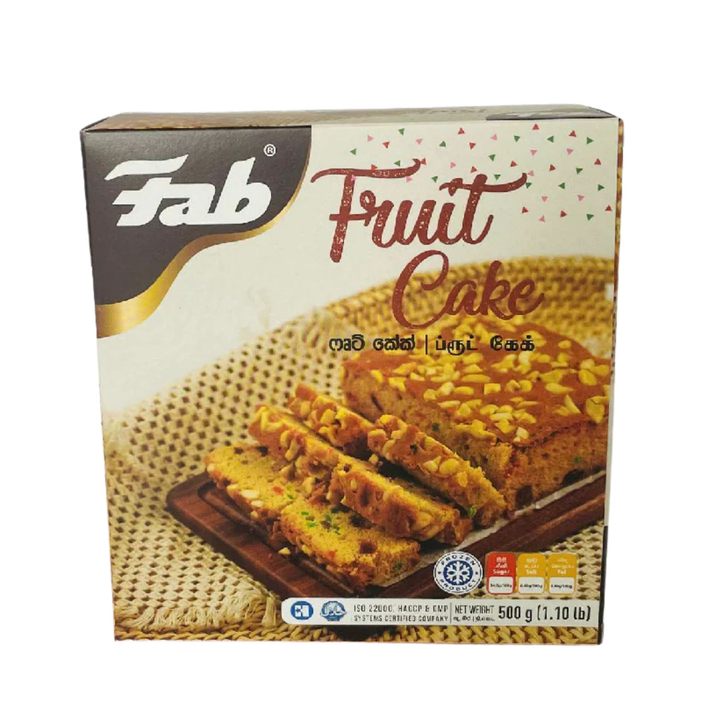 Fab Fruit Cake (500g)