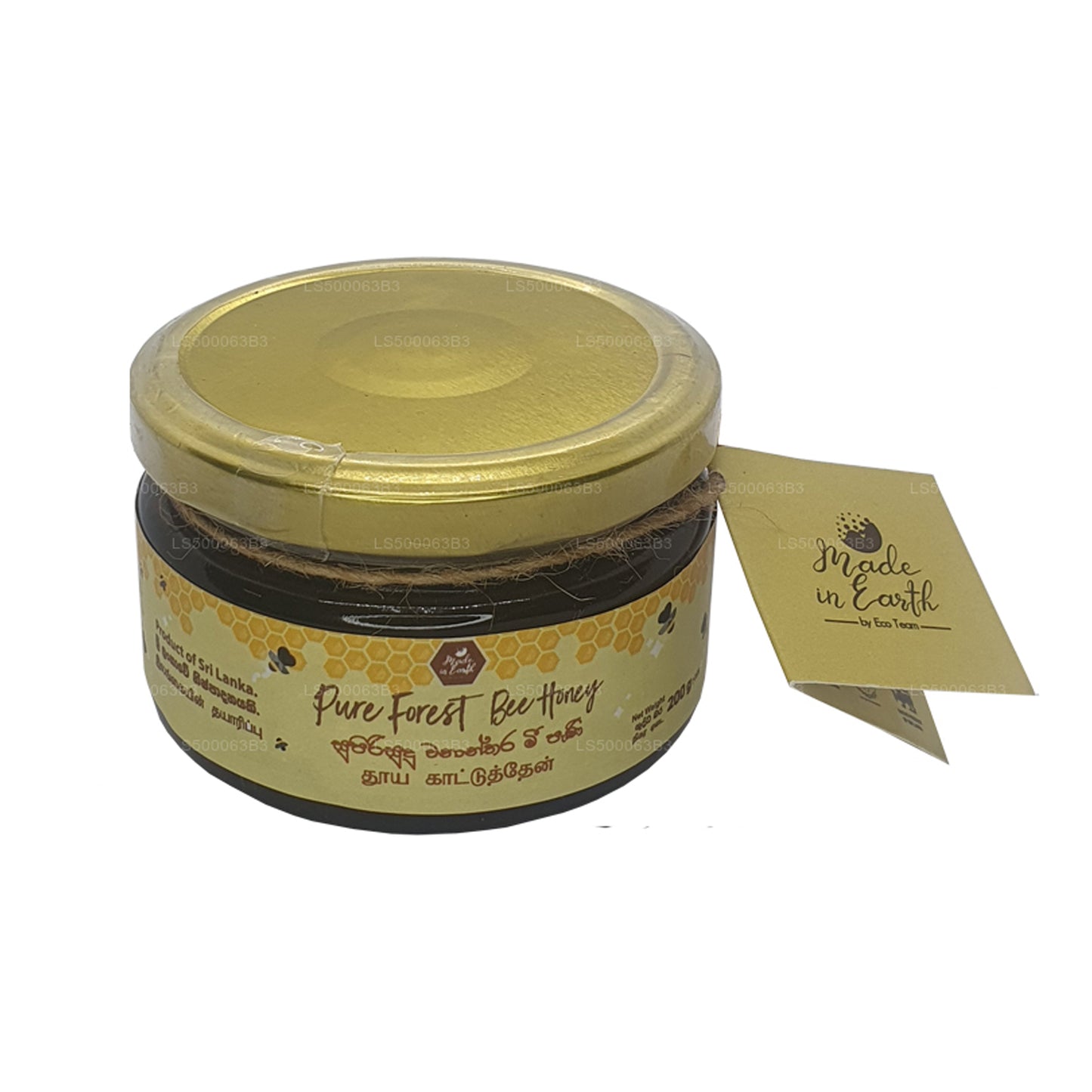 Miel d'abeille de forêt pur Made in Earth (200 g)
