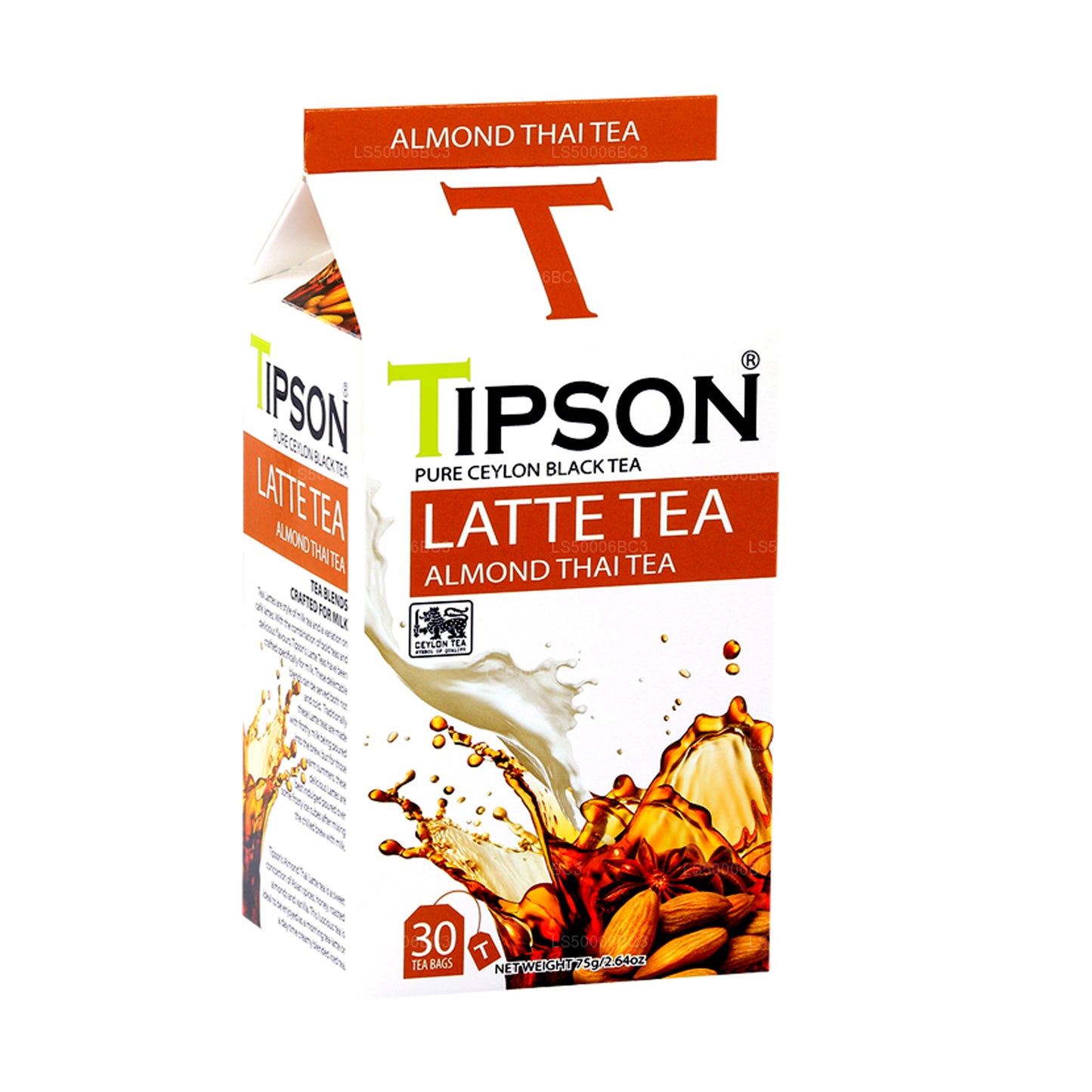 Thé thaï aux amandes Tipson (75g)