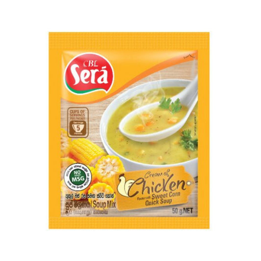 Sera Soupe Rapide au Poulet Crémeux et Maïs Doux (50g)
