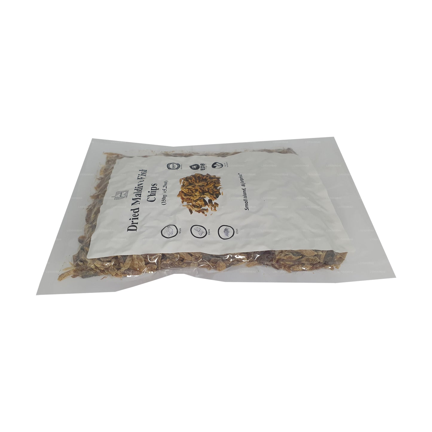 Paquet de chips de poisson Lakpura Maldive (150 g)