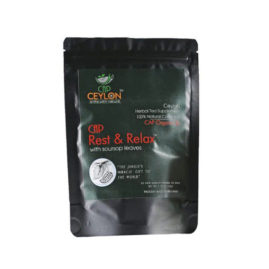 Thé CAP Ceylon Rest & Relax (50 g) 25 sachets de thé