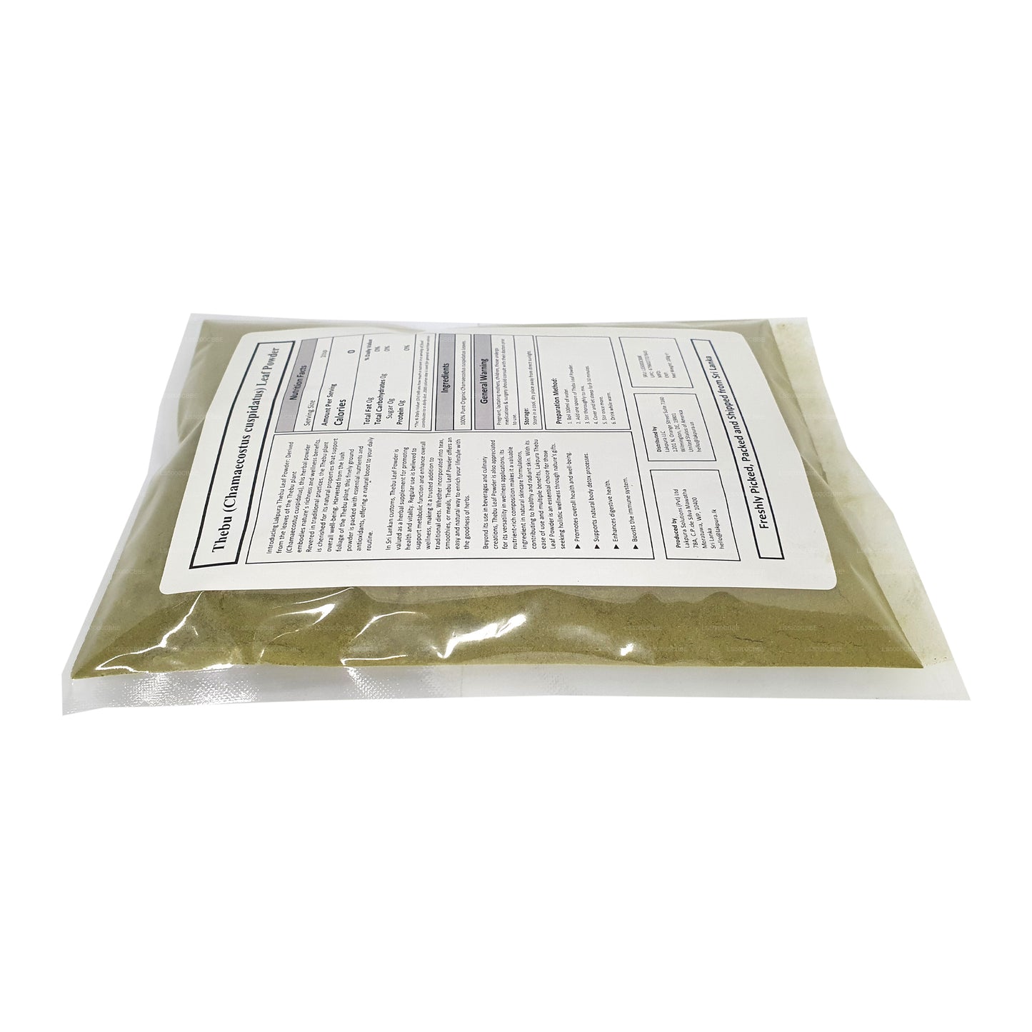 Poudre de feuille de Lakpura Thebu