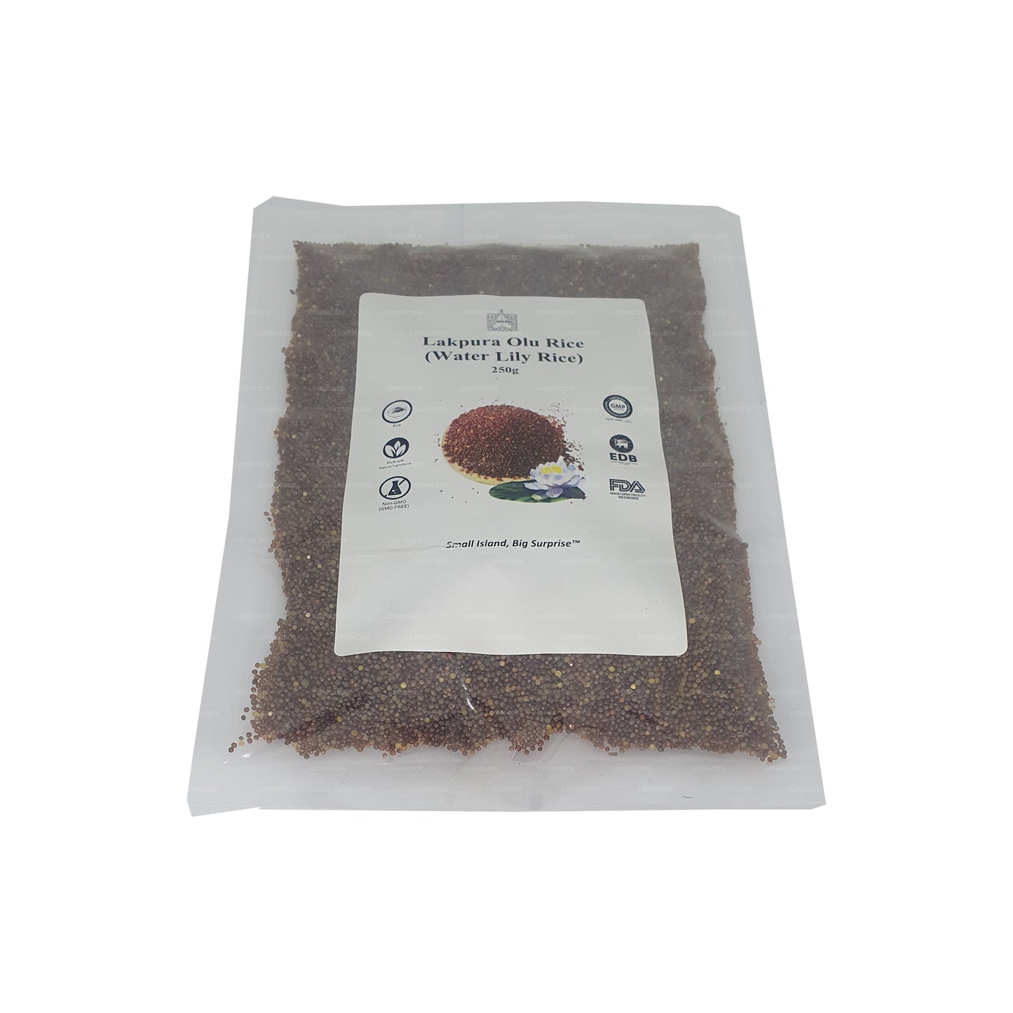 Riz Lakpura Olu (riz aux nénuphars)