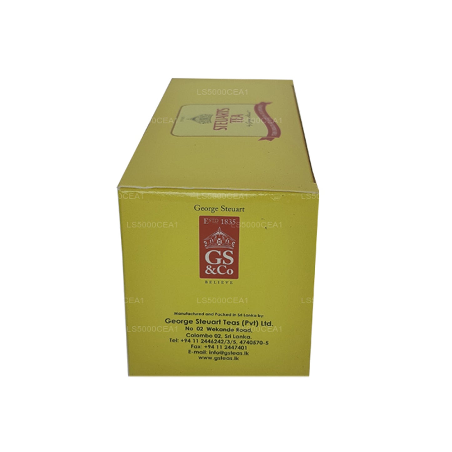 George Steuarts Vanilla Tea (50g) 25 Tea Bags