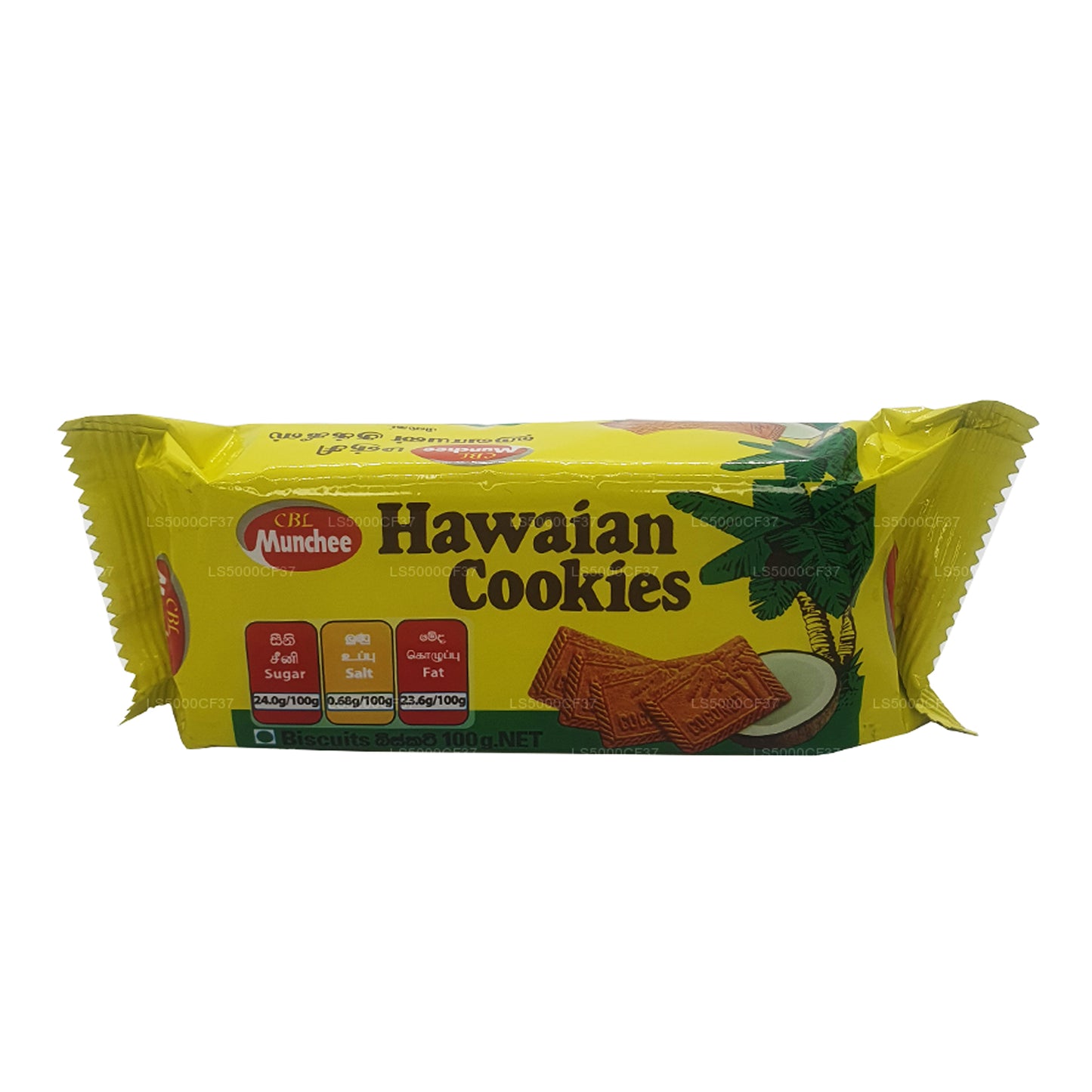 Biscuits hawaïens Munchee (100 g)