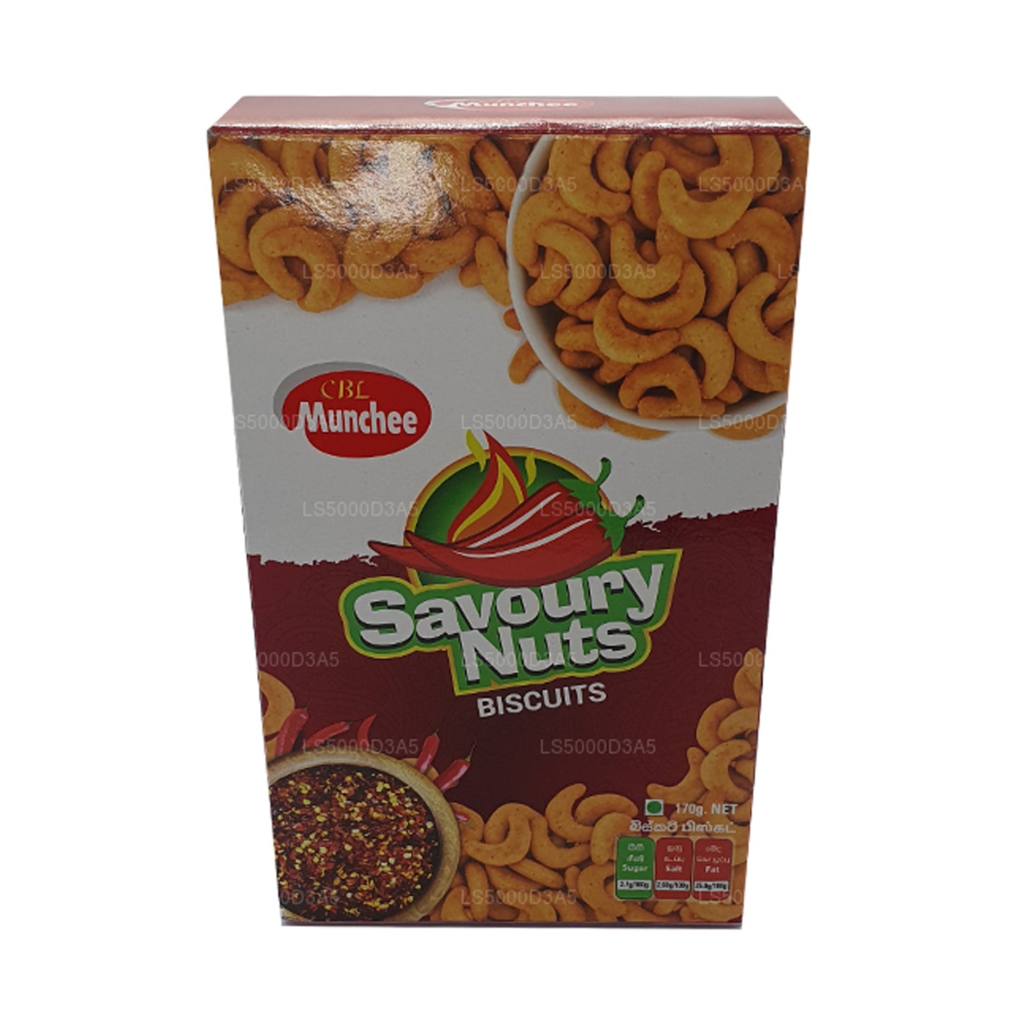 Biscuit Munchee aux noix salées (170 g)