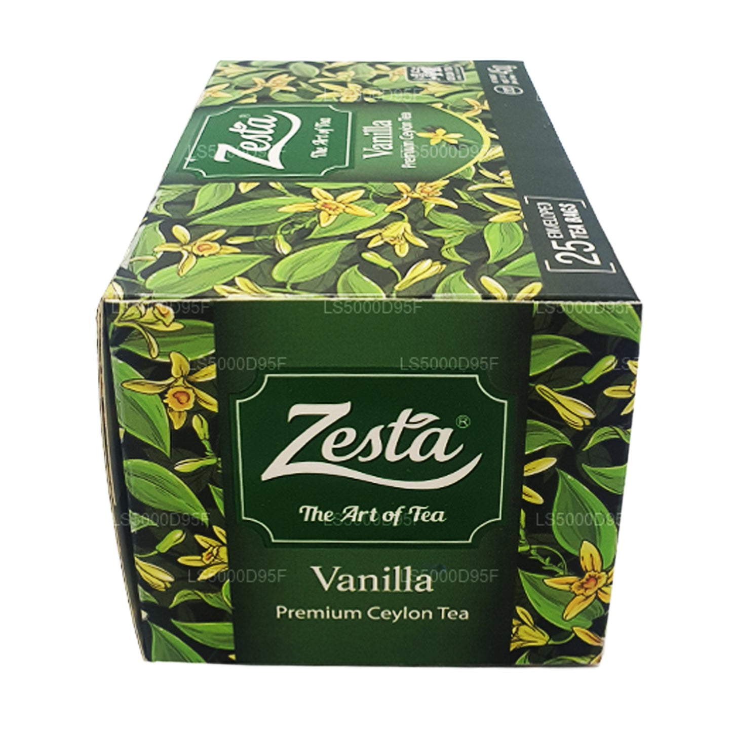 Thé noir à la vanille Zesta (45 g) 25 sachets de thé