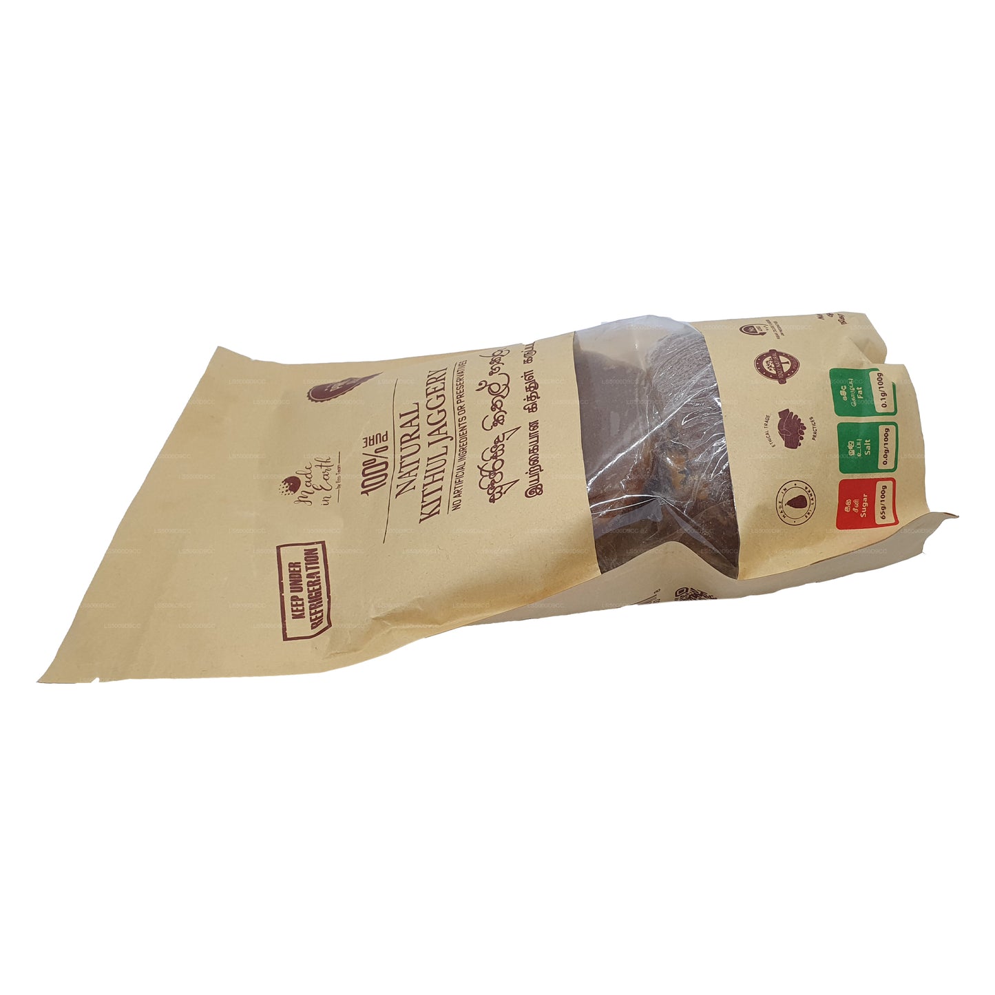 Jaggery de Kithul pur et naturel fabriqué sur Terre (500 g)