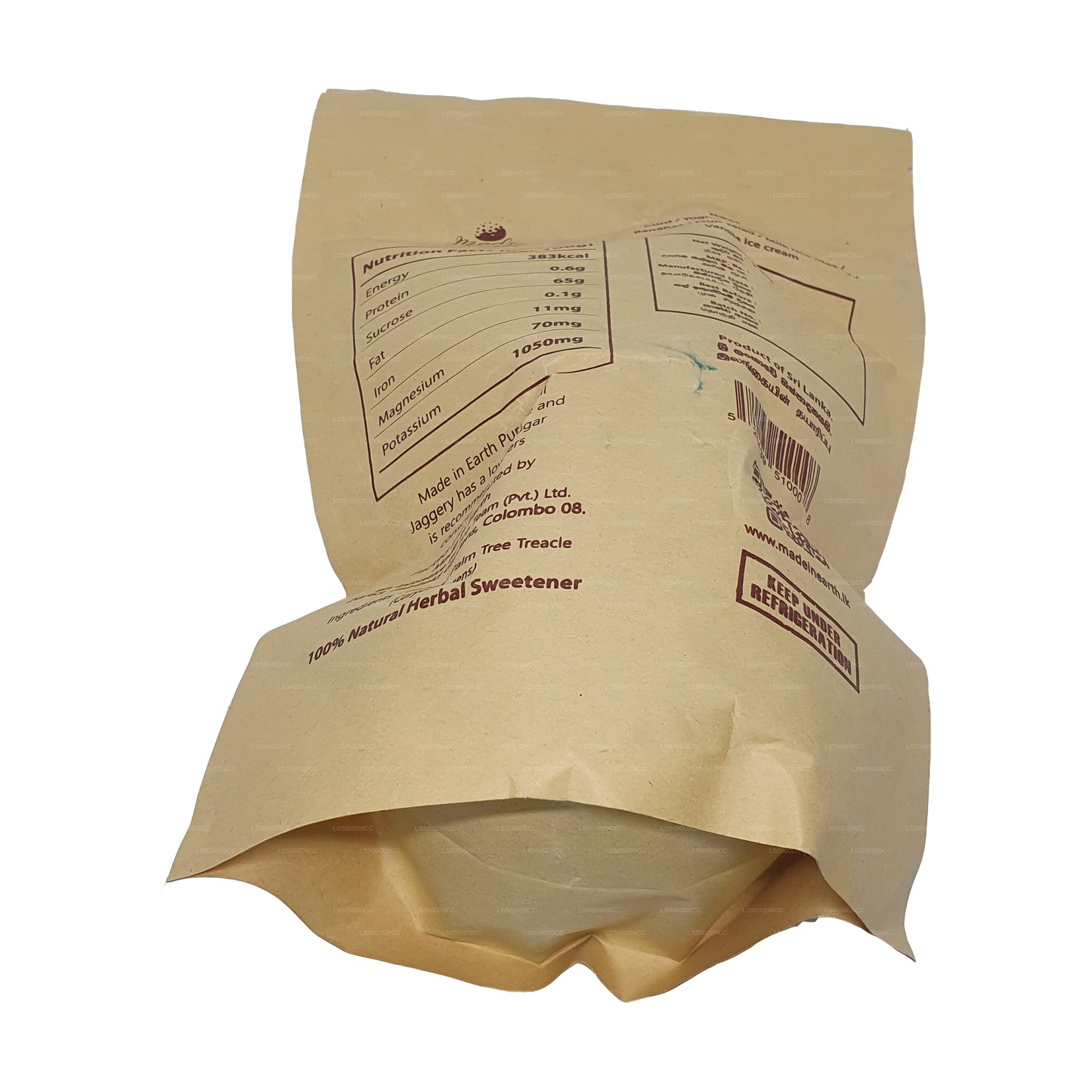 Jaggery de Kithul pur et naturel fabriqué sur Terre (500 g)