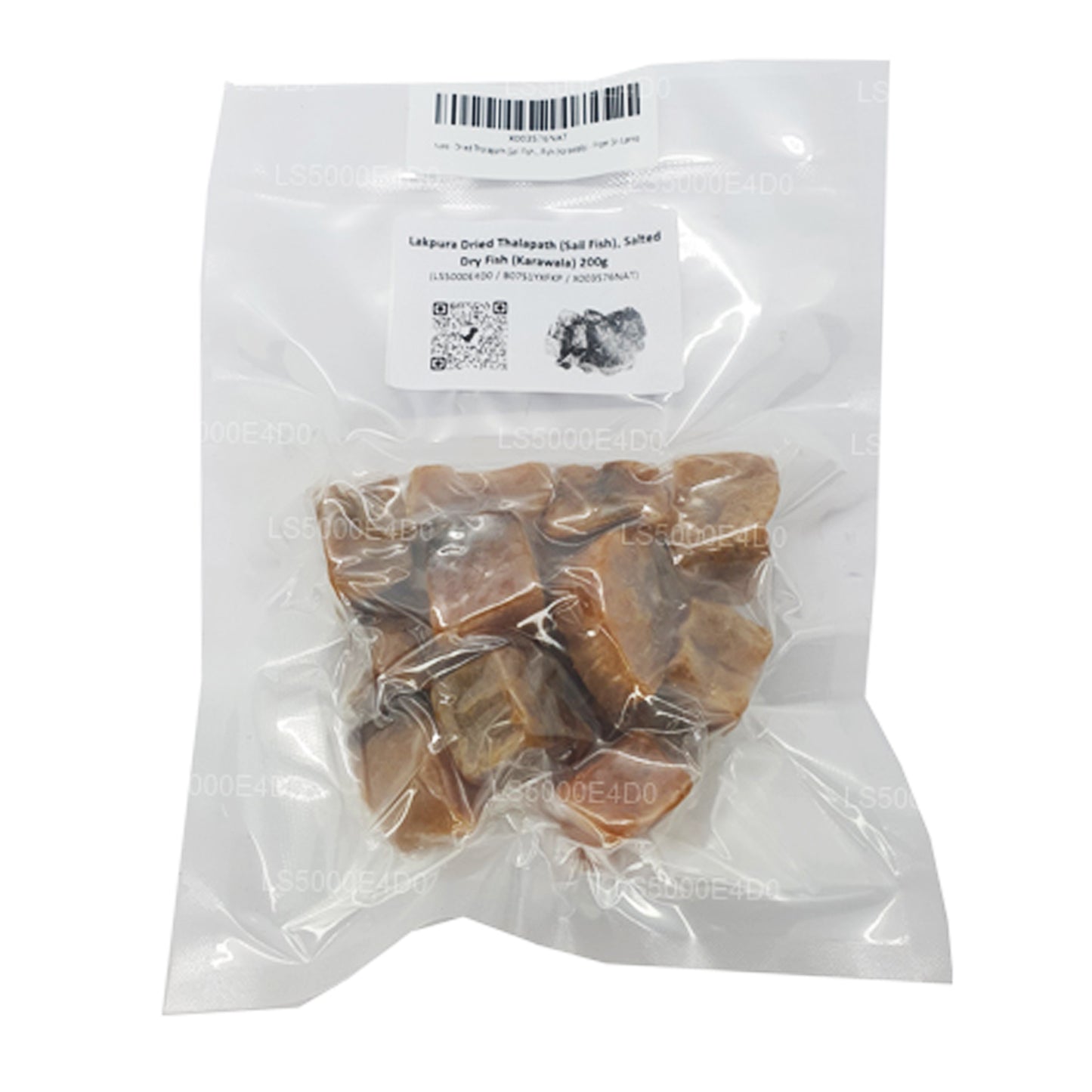 Thalapath séché Lakpura (poisson à voile) 200 g, poisson sec salé (Karawala)