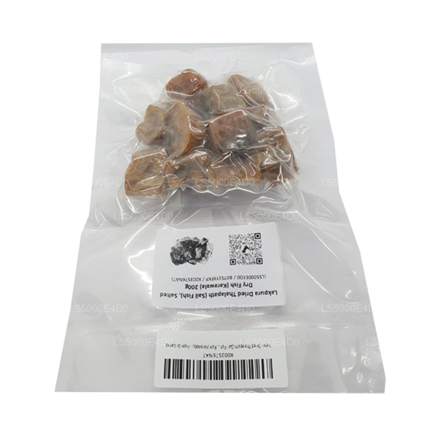 Thalapath séché Lakpura (poisson à voile) 200 g, poisson sec salé (Karawala)