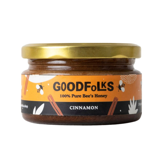 Miel d'abeille à l'ail du Sri Lanka Goodfolks (250g)