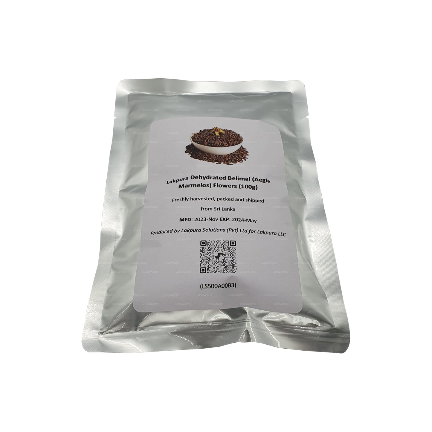 Fleurs de Belimal (Aegle Marmelos) déshydratées de Lakpura