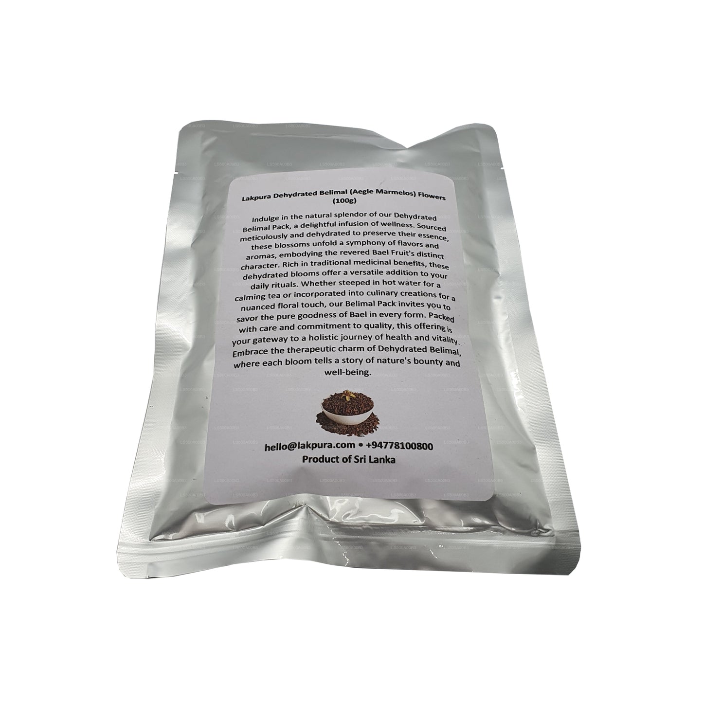 Fleurs de Belimal (Aegle Marmelos) déshydratées de Lakpura