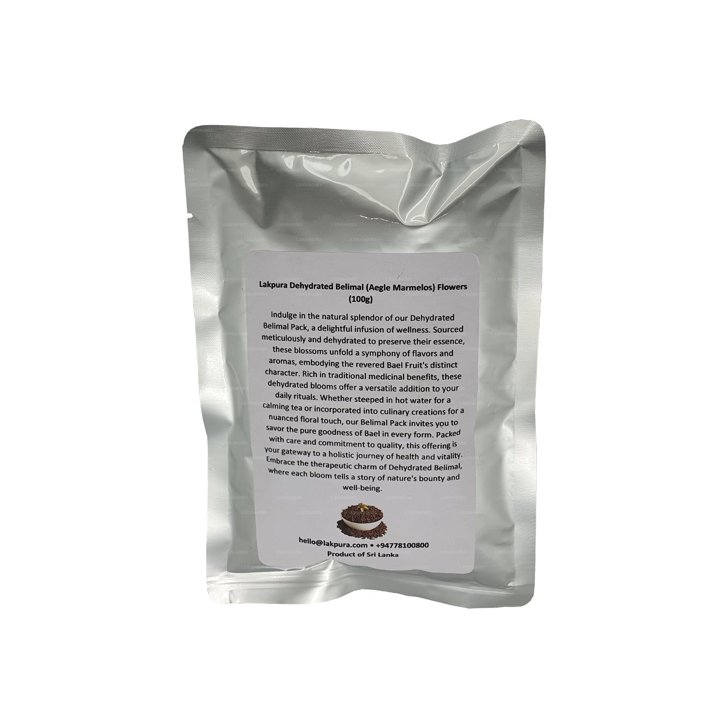 Fleurs de Belimal (Aegle Marmelos) déshydratées de Lakpura