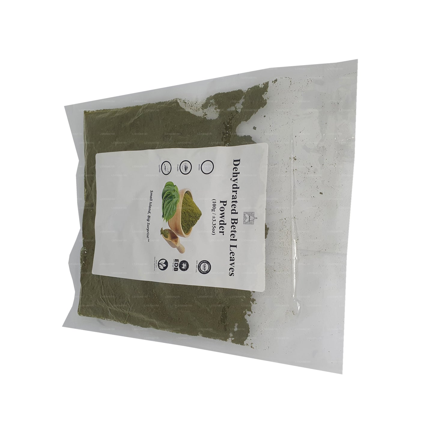 Poudre de feuilles de bétel déshydratées Lakpura (100g)