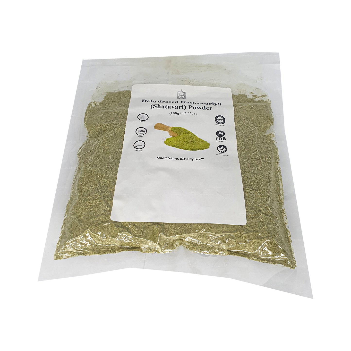 Poudre déshydratée de Hathawariya (Shatavari) Lakpura (100 g)